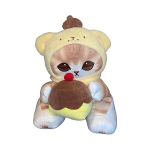 Pompompurin Plush with Dessert
